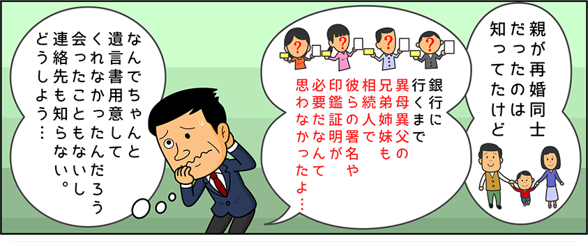 遺産分割・口座解約等相続手続は個人でやると大変